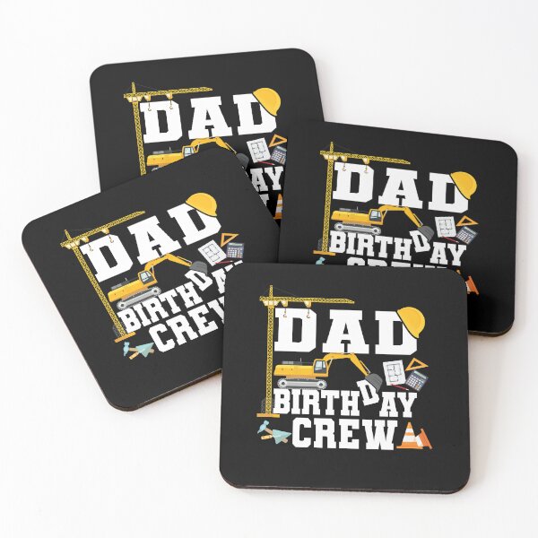 Item preview, Dad Birthday Crew Matching Construction Birthday Party designed and sold by mejeoshop.
