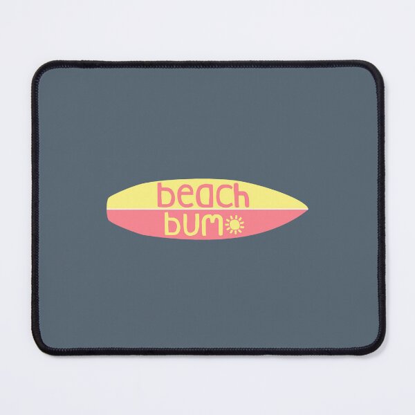 Item preview, Beach Bum (pinkyellow) Sticker designed and sold by QentyPron.
