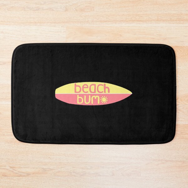 Item preview, Beach Bum (pinkyellow) Sticker designed and sold by QentyPron.