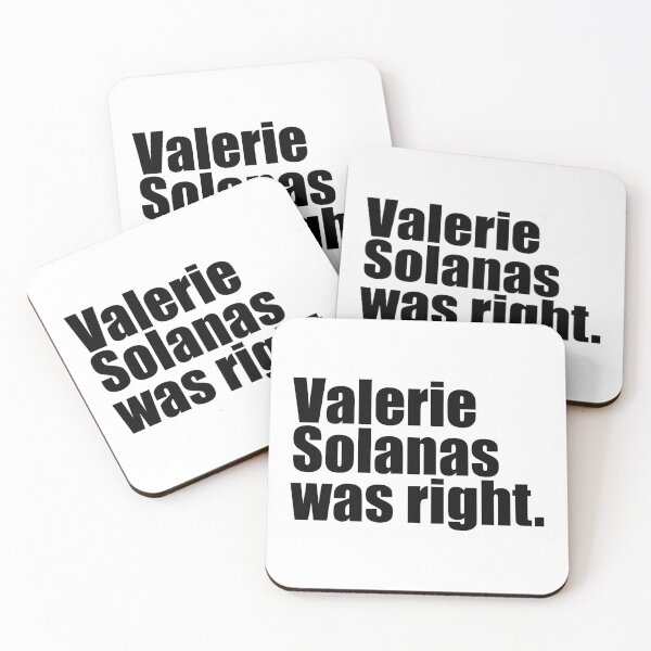 Item preview, Valerie Solanas was right - Radical Feminism designed and sold by WomaNation.