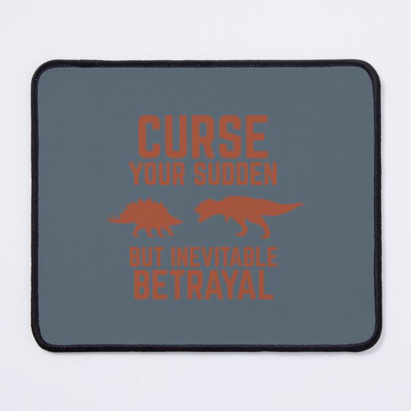Item preview, Curse Your Sudden But Inevitable Betrayal! Sticker designed and sold by QentyPron.