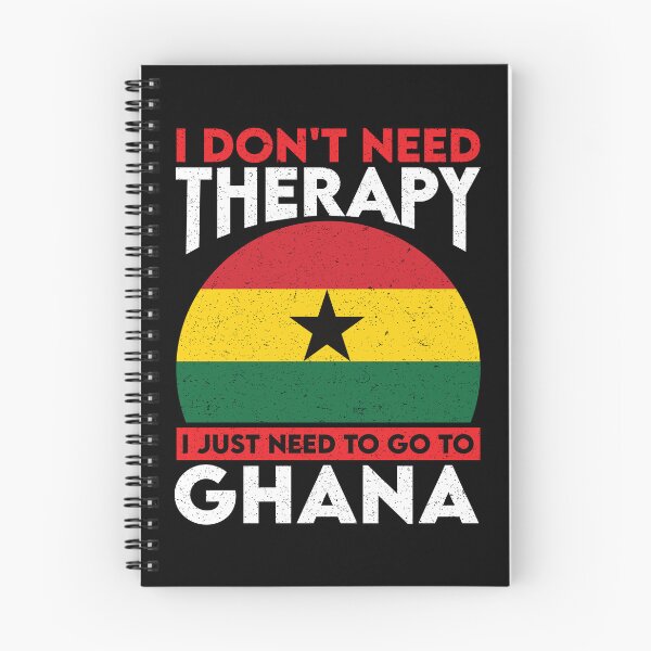 Item preview, I Don't Need Therapy I Just Need To Go To Ghana: Ghana Pride Home Calling - Vintage Flag Ghanaian designed and sold by Adexyl.