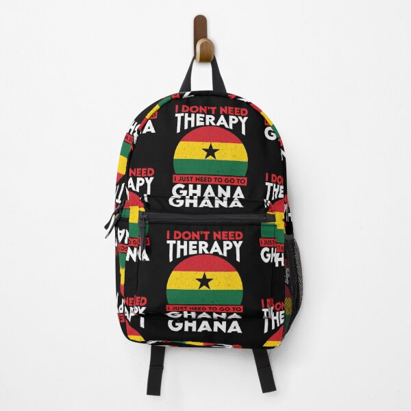Item preview, I Don't Need Therapy I Just Need To Go To Ghana: Ghana Pride Home Calling - Vintage Flag Ghanaian designed and sold by Adexyl.