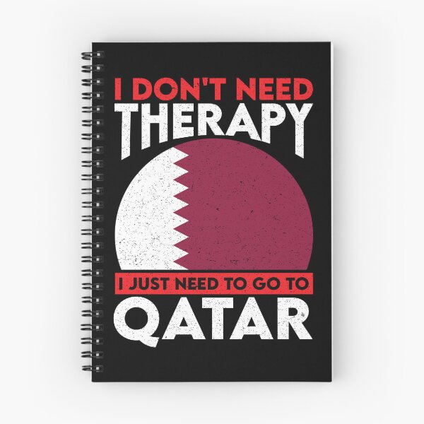 Item preview, I Don't Need Therapy I Just Need To Go To Qatar: Qatar Pride Home Calling - Vintage Flag Qatari designed and sold by Adexyl.
