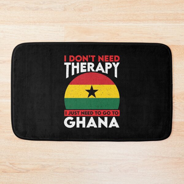 Item preview, I Don't Need Therapy I Just Need To Go To Ghana: Ghana Pride Home Calling - Vintage Flag Ghanaian designed and sold by Adexyl.