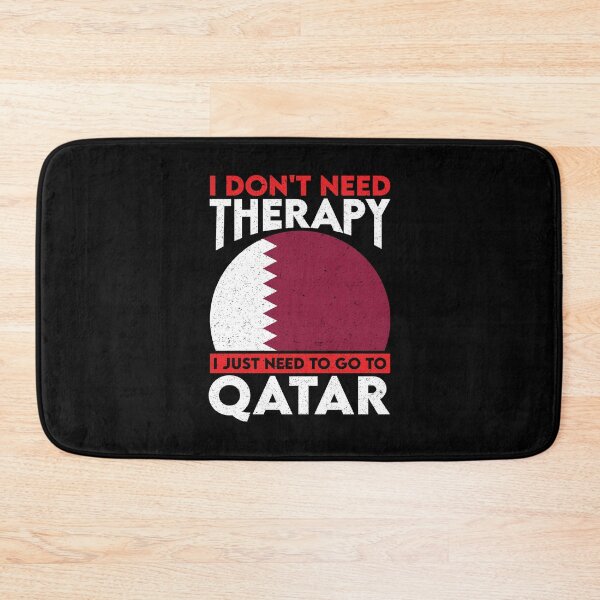 Item preview, I Don't Need Therapy I Just Need To Go To Qatar: Qatar Pride Home Calling - Vintage Flag Qatari designed and sold by Adexyl.