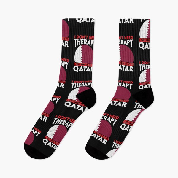 Item preview, I Don't Need Therapy I Just Need To Go To Qatar: Qatar Pride Home Calling - Vintage Flag Qatari designed and sold by Adexyl.