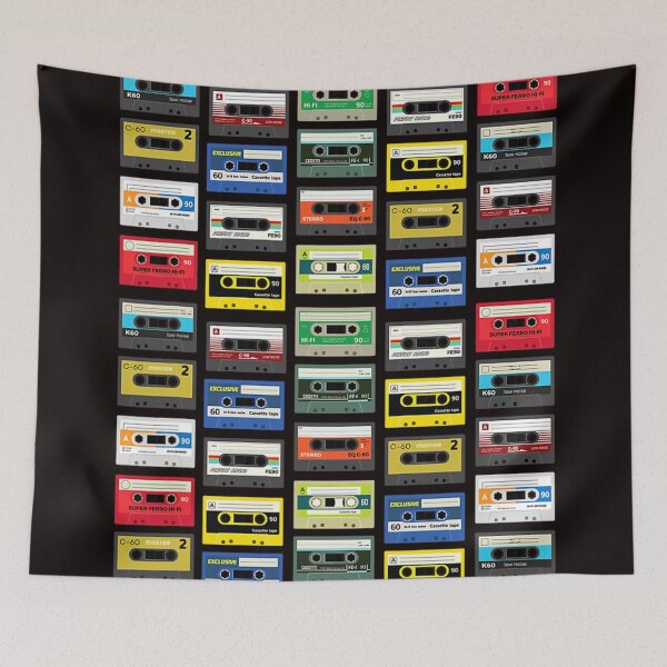 Item preview, Cassette Tapes Mixtapes 1980s Radio DJ Party Music designed and sold by TimoCalhoun.