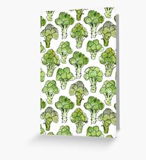 Broccoli - Formal Greeting Card