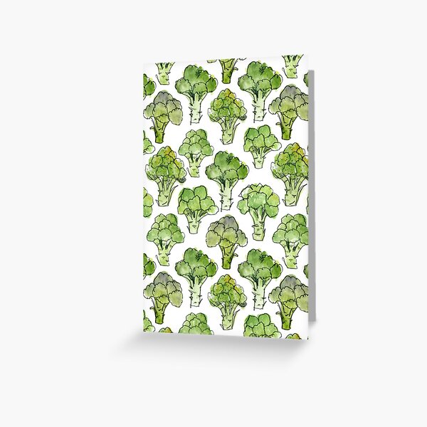 Broccoli - Formal Greeting Card