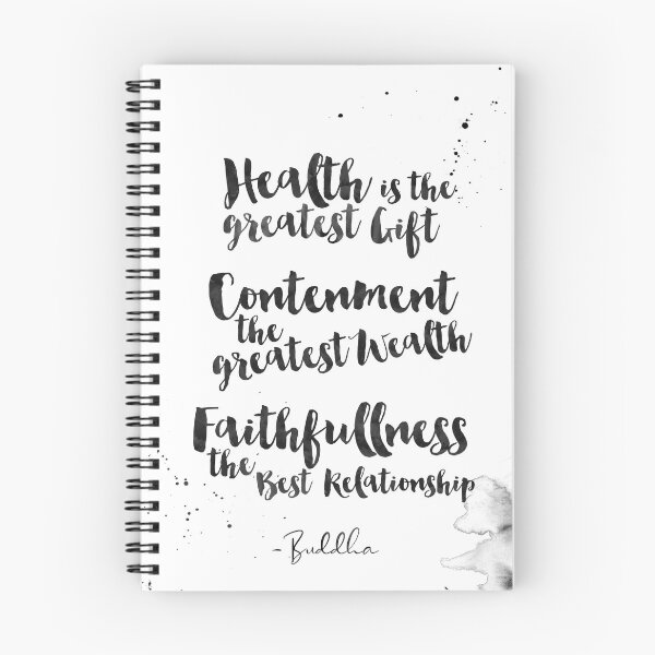 Item preview, Health Is The Greatest Gift - Quotes From Buddha On Life designed and sold by Buddhaport.