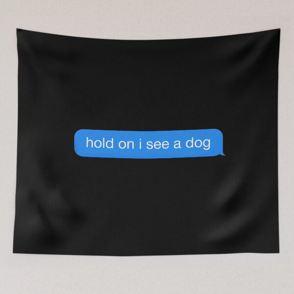 Item preview, Dog Distraction Sticker designed and sold by QentyPron.