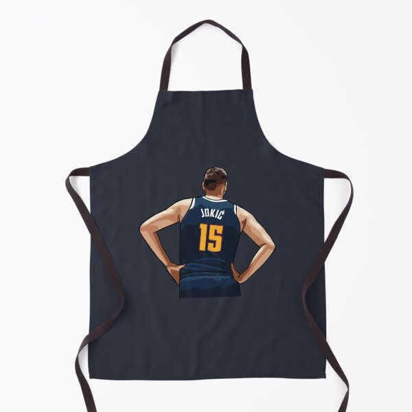 Item preview, Nikola Jokic Vector Back Dark Blue Qiangy designed and sold by EerieHarakiri.