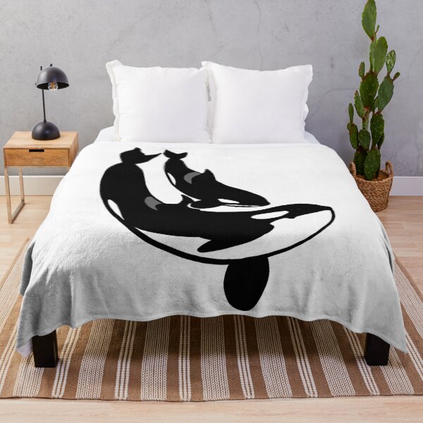 Item preview, Orcas - Together Sticker designed and sold by QentyPron.
