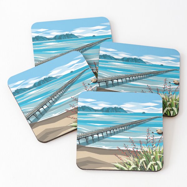Item preview, Tolaga Bay Wharf, Gisborne designed and sold by Art by Ira.