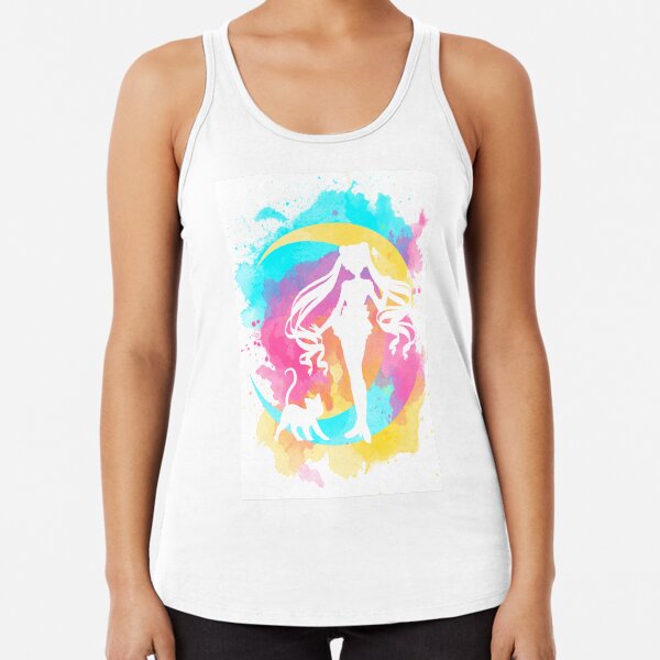 Happy Guardian Sailor Moon Racerback Tank Top