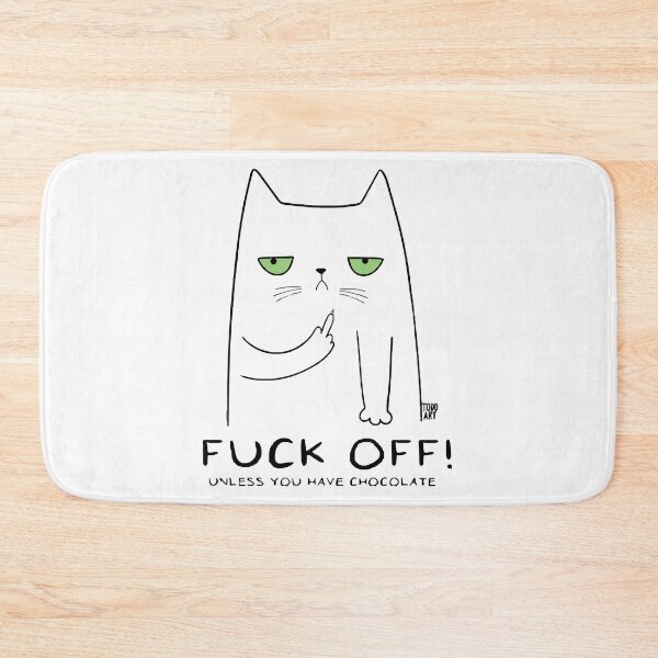 Item preview, FUCK OFF CAT T-Shirt designed and sold by malishas.