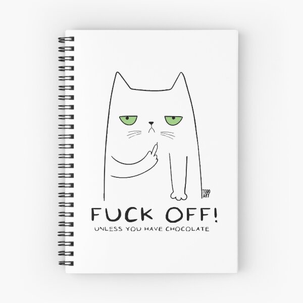 Item preview, FUCK OFF CAT T-Shirt designed and sold by malishas.