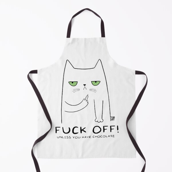 Item preview, FUCK OFF CAT T-Shirt designed and sold by malishas.