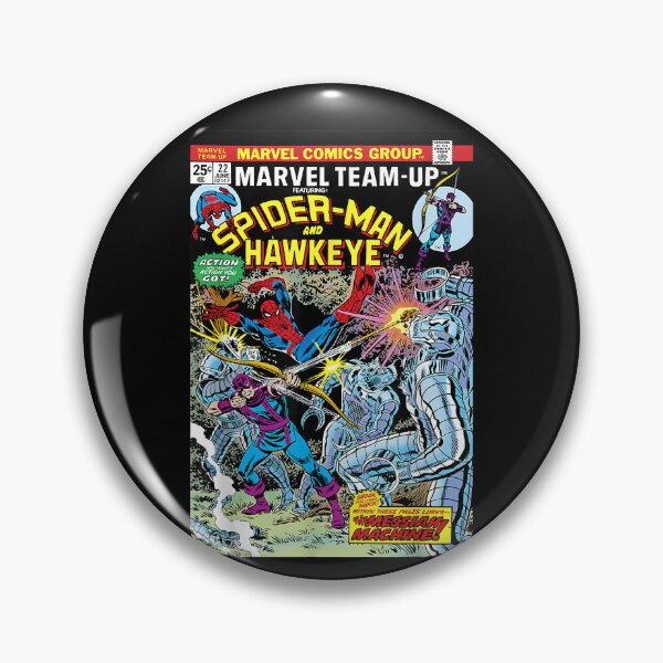 Item preview, Team-Up Spiderss-Man & Hawkeyess Comic Cover  designed and sold by ZaydieIn.