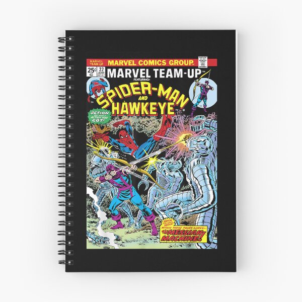 Item preview, Team-Up Spiderss-Man & Hawkeyess Comic Cover  designed and sold by ZaydieIn.
