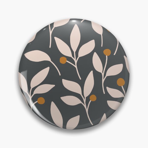 Artikelvorschau, autumn botanic - dark charcoal entworfen und verkauft von Chelsea Jay.