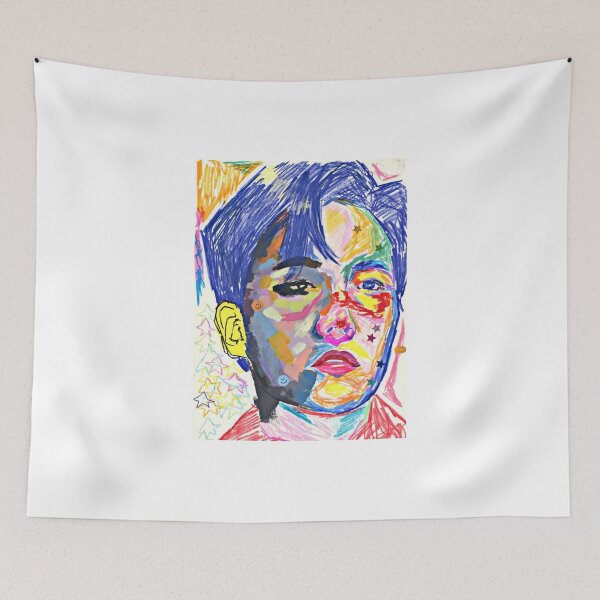 Item preview, BTS ABSTRACT ART DRAWING designed and sold by Epic Design Trix.