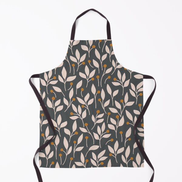 Aperçu de l'œuvre autumn botanic - dark charcoal créée et vendue par Chelsea Jay.