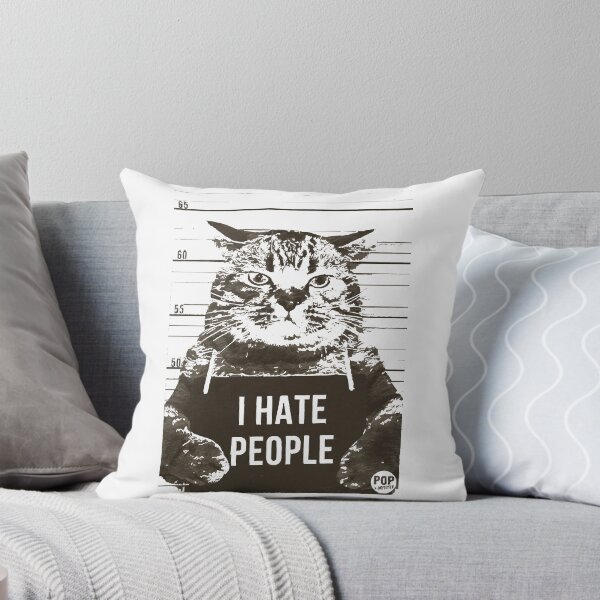 Item preview, I HATE PEOPLE T-Shirt designed and sold by malishas.
