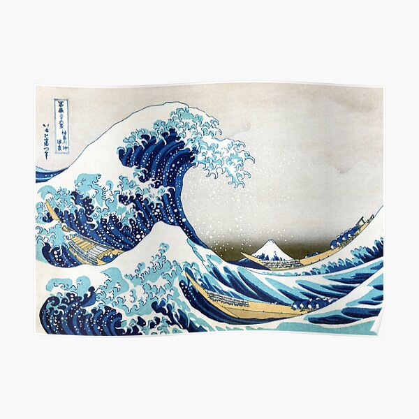 The Great Wave of Kanagawa Poster