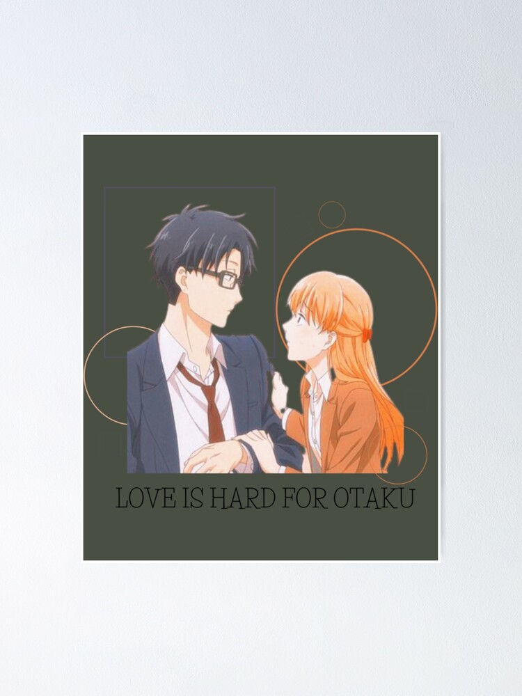 ANIME WOTAKOI  Poster for Sale by XStyleAesthetie