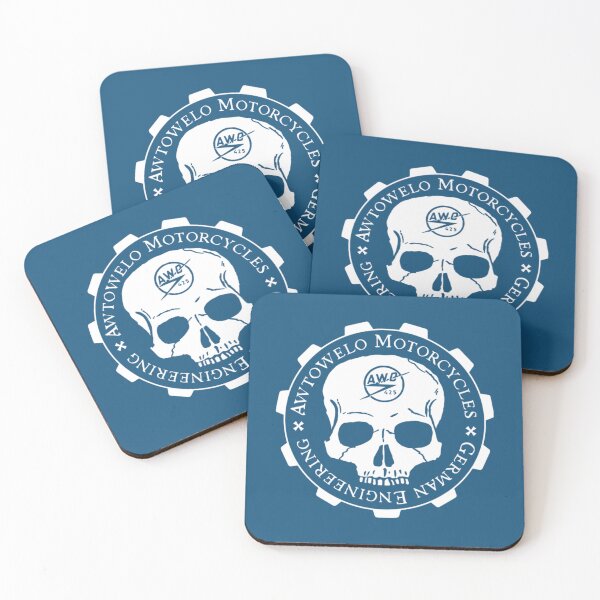 Item preview, Awtowelo Motorcycle Skull   designed and sold by LegendVintages.