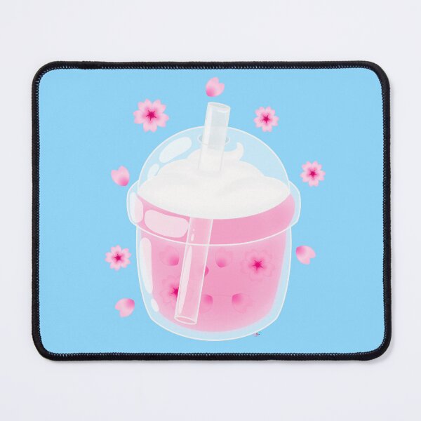 Item preview, Boba tea- sakura pink designed and sold by MeowMeowsShop.