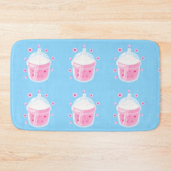 Item preview, Boba tea- sakura pink designed and sold by MeowMeowsShop.