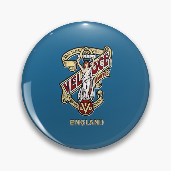 Item preview, british Motorcycle Emblem - Velocette Maiden designed and sold by LegendVintages.