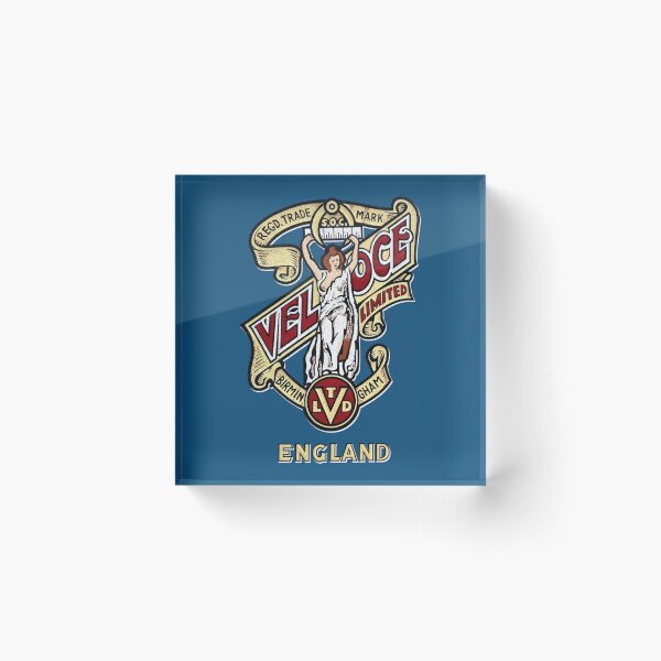 Item preview, british Motorcycle Emblem - Velocette Maiden designed and sold by LegendVintages.
