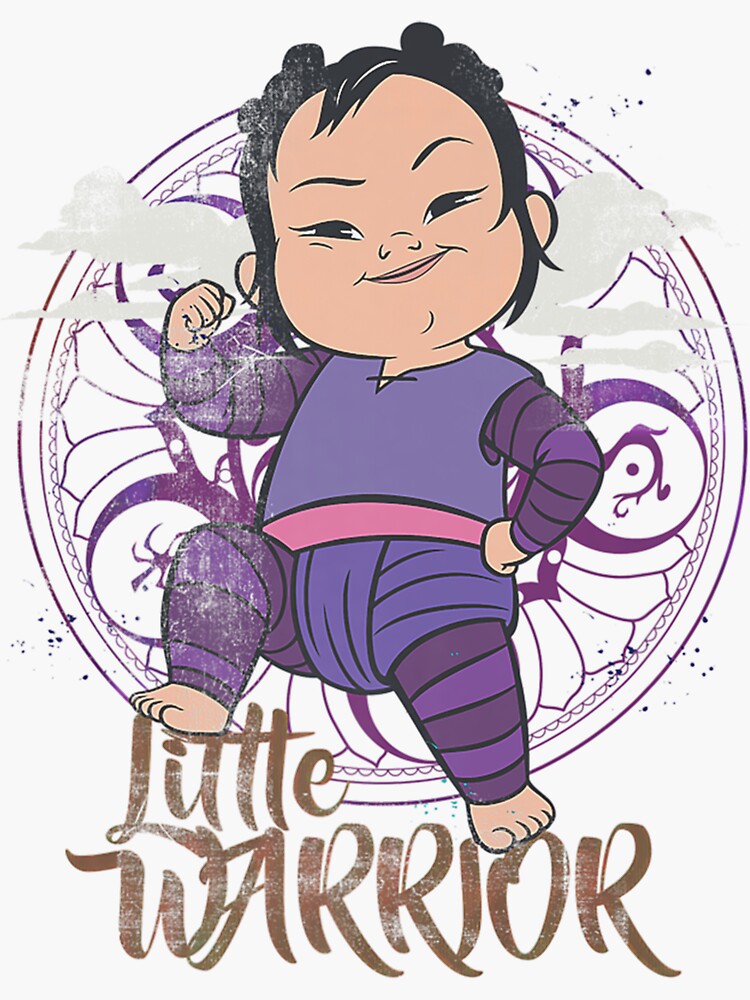 Raya and the Last Dragon Little Noi Little Warrior T-Shirt Sticker for  Sale by AnklamFalk