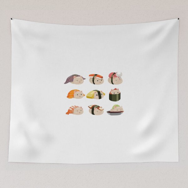 Item preview, Sushi Cat T-Shirt designed and sold by malishas.