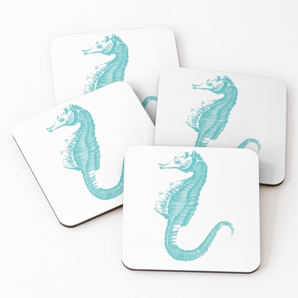 Item preview, Turquoise Seahorse designed and sold by DenAlex.