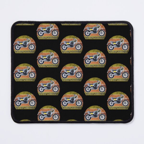 Item preview, Fantic Caballero 500 Scrambler illustration   designed and sold by LegendVintages.