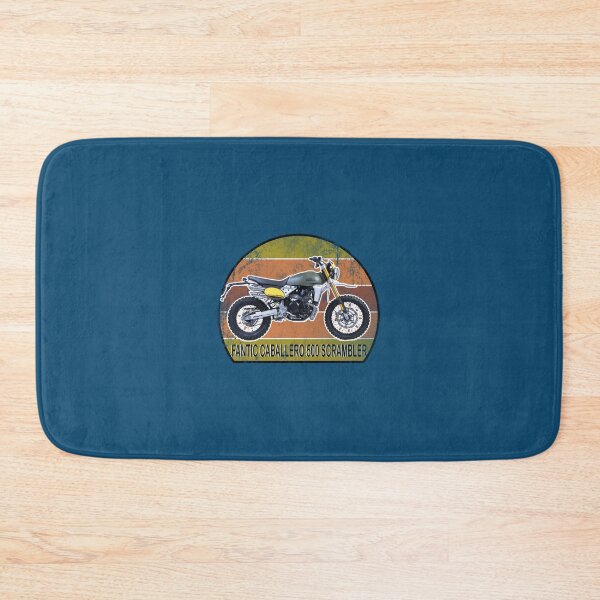 Item preview, Fantic Caballero 500 Scrambler illustration   designed and sold by LegendVintages.