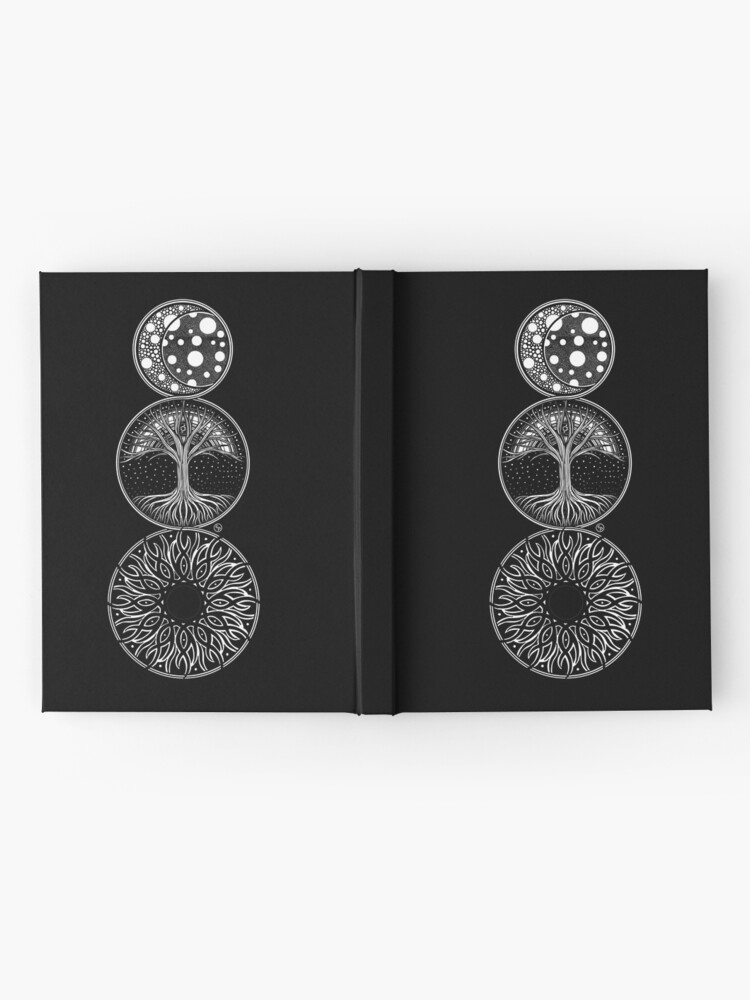 Alternate view of EP. MOON / LIFE / SUN Hardcover Journal