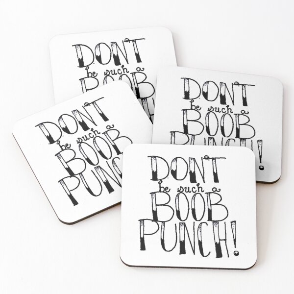 Item preview, Don_t Be Such A Boob Punch!   designed and sold by DesignsbyKays.
