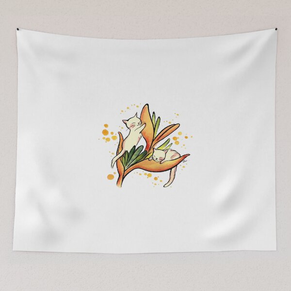 Item preview, Yellow Heliconia cats T-Shirt designed and sold by malishas.