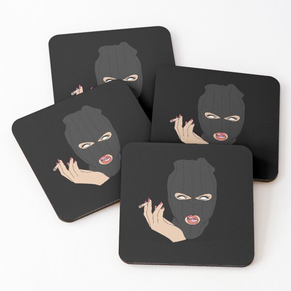 Item preview, Skimask Weed and Mdma | Female Gangsters | Demon Eyes illustration designed and sold by ProdbyNiECO.