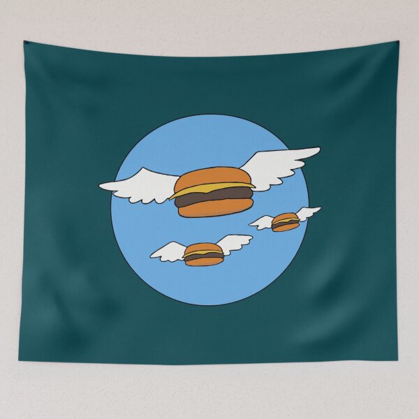 Item preview, Flying burgers   designed and sold by DesignsbyKays.