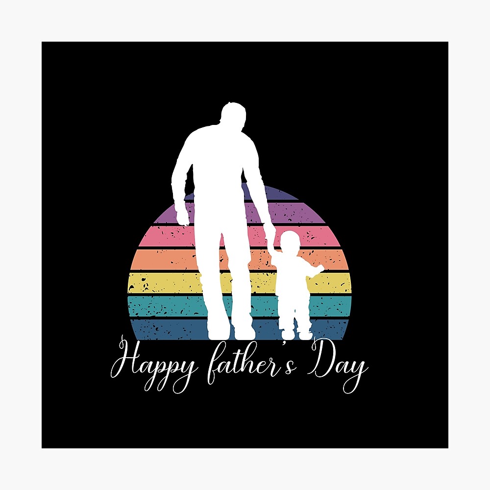 Happy Father's Day White Hat Sticker for Sale by fatimah2002