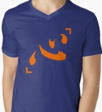 Netero Lucky Shirt Symbol (Heart/Mind) Anime Shirt Men's V-Neck T-Shirt