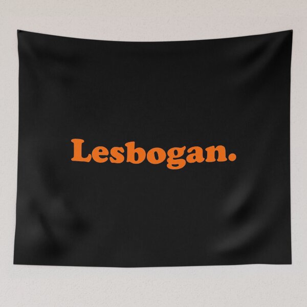 Item preview, Lesbogan - Orange - from Bent Sentiments Lesbian Interest designed and sold by bentsentiments.