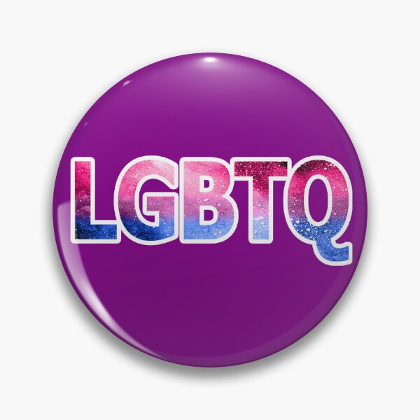 Item preview, LGBTQ Logo with white stroke designed and sold by LRaien.